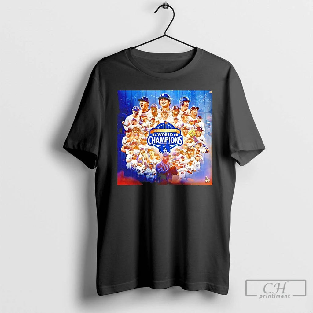 Classic The Los Angeles Dodgers Are 2025 Back To Back World Series Champions T Shirts