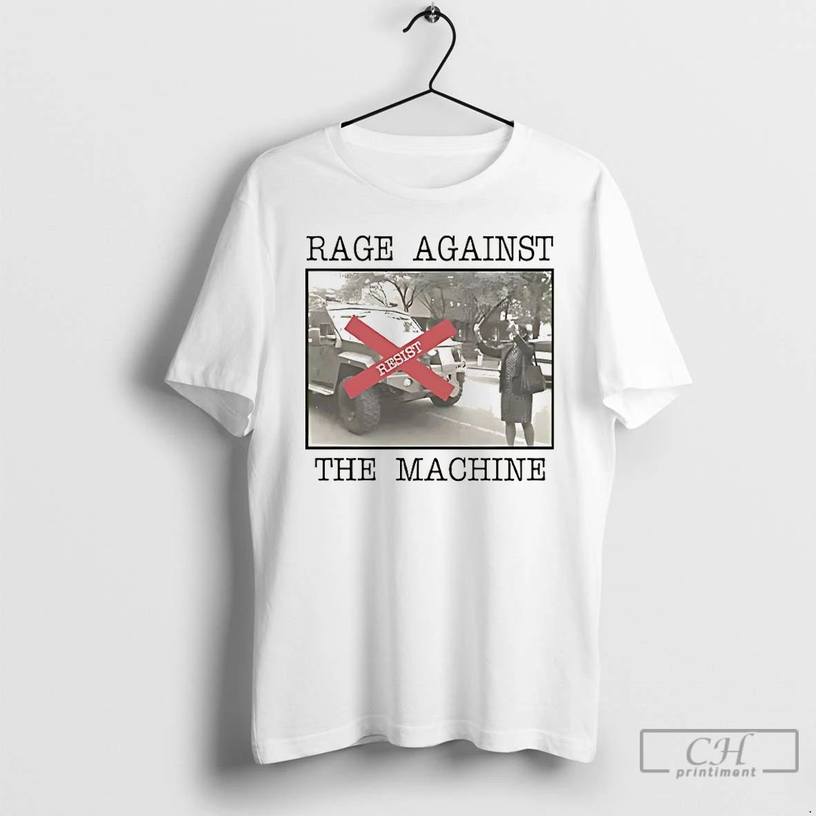 Classic Resist Rage Against The Machine T Shirts