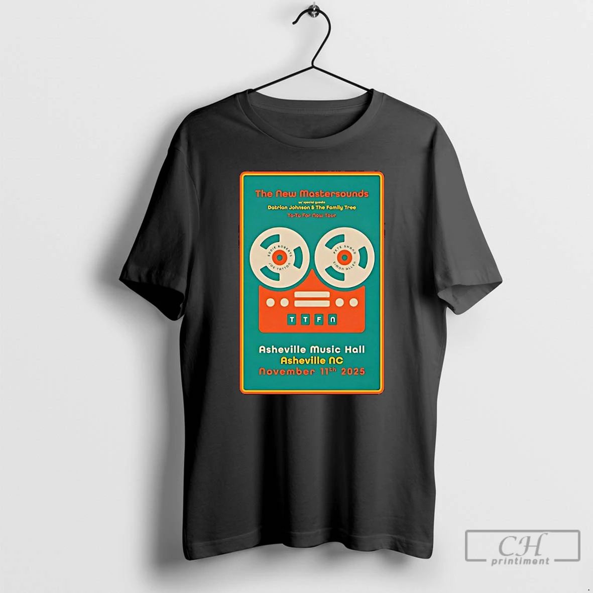 Premium The New Mastersounds 11 11 2025 Asheville Nc T Shirts