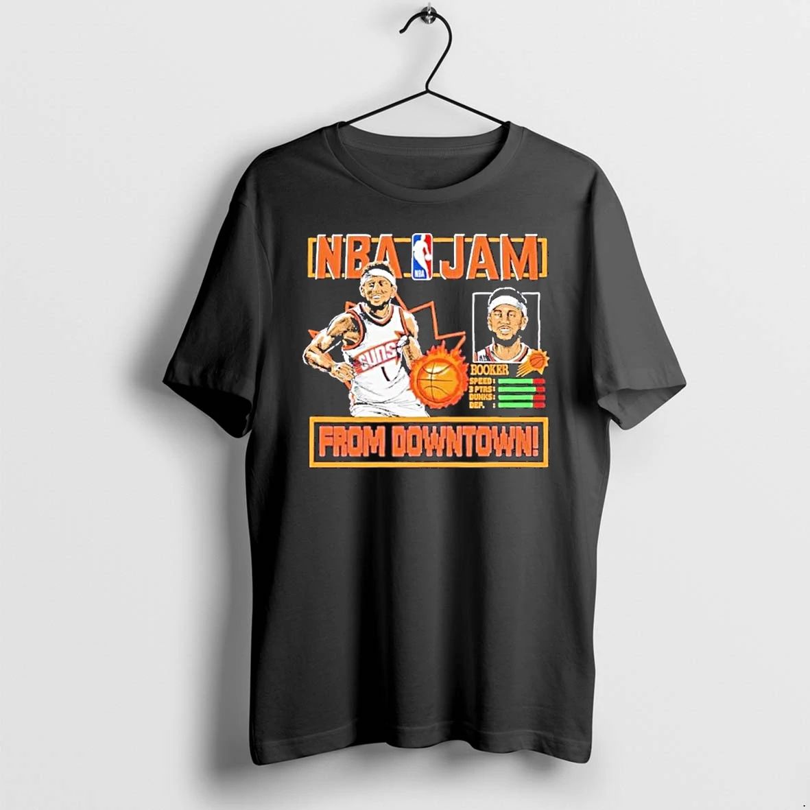 Nba Jam Devin Booker Phoenix Suns From Downtown Tshirts Sweater