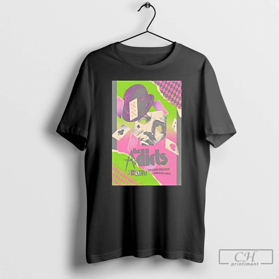 Classic The Adicts October 8 2025 Teatro Coliseo Santiago Chile T Shirts