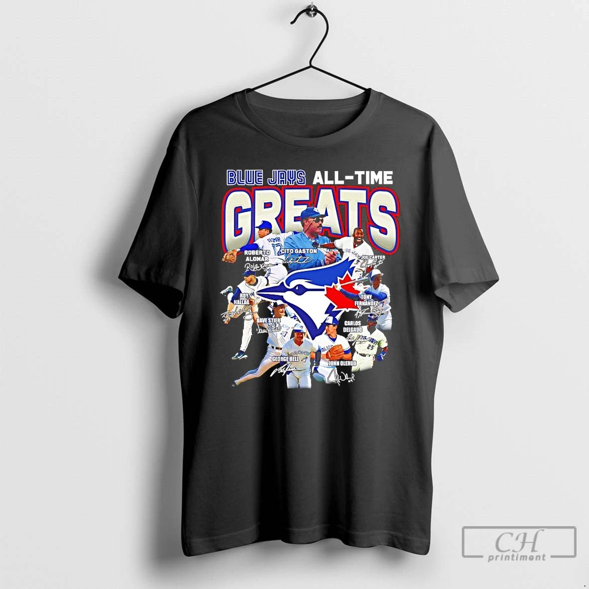 Classic Toronto Blue Jays All Time Greats Signatures T Shirts