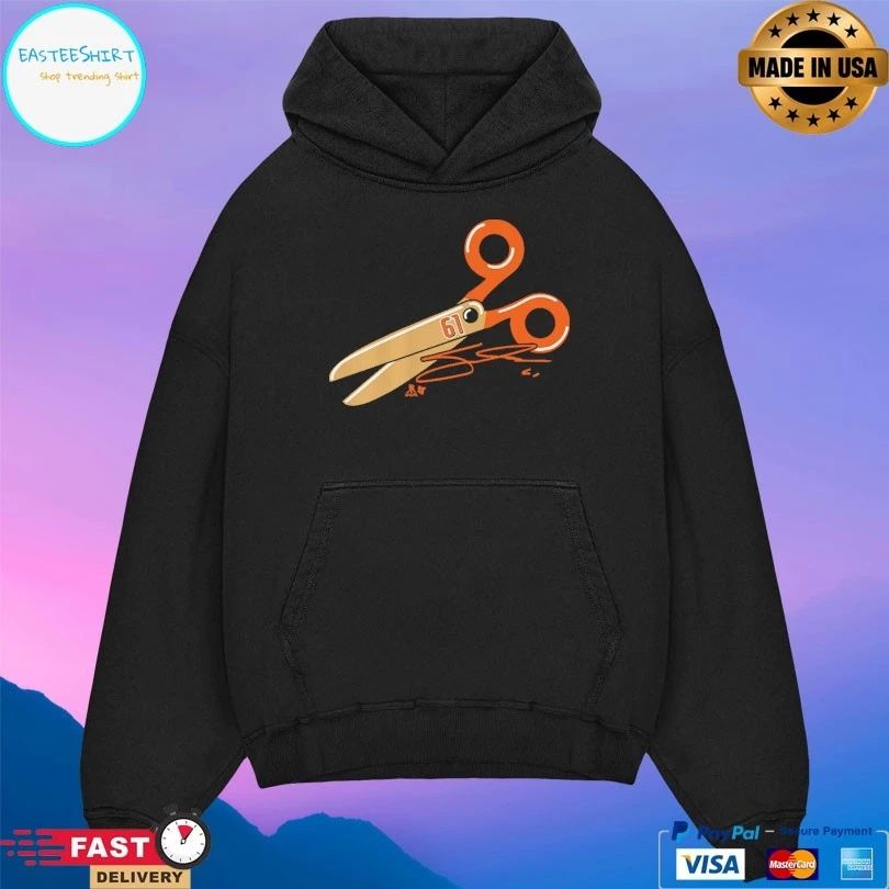 Anaheim Ducks Cutter Gauthier Scissors Signature T-shirt