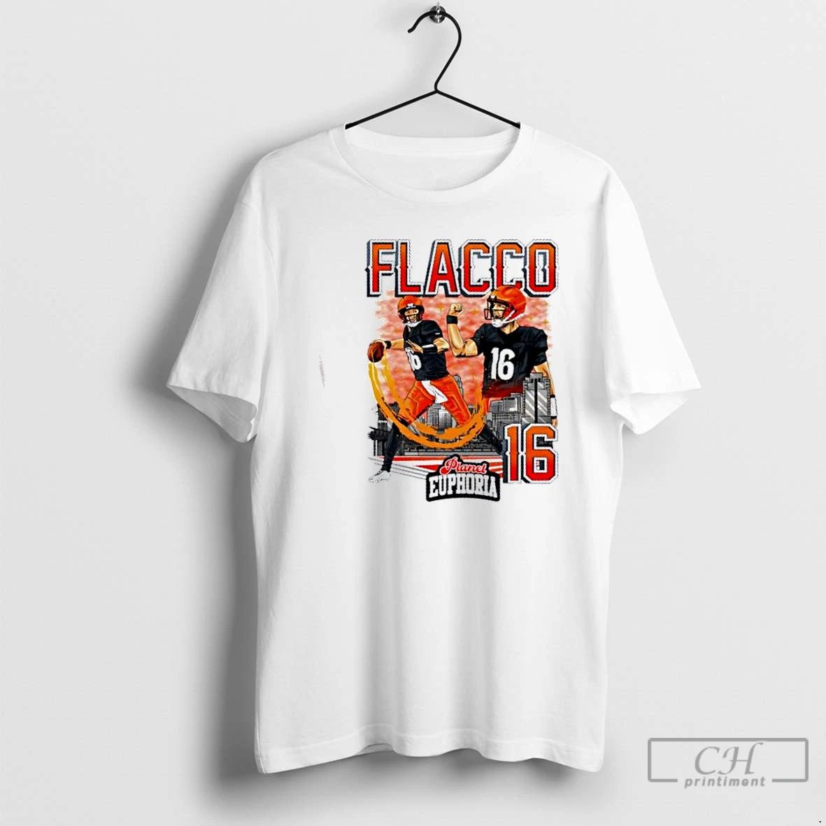 Classic Joe Flacco Cleveland Browns Football City Graphic T Shirts