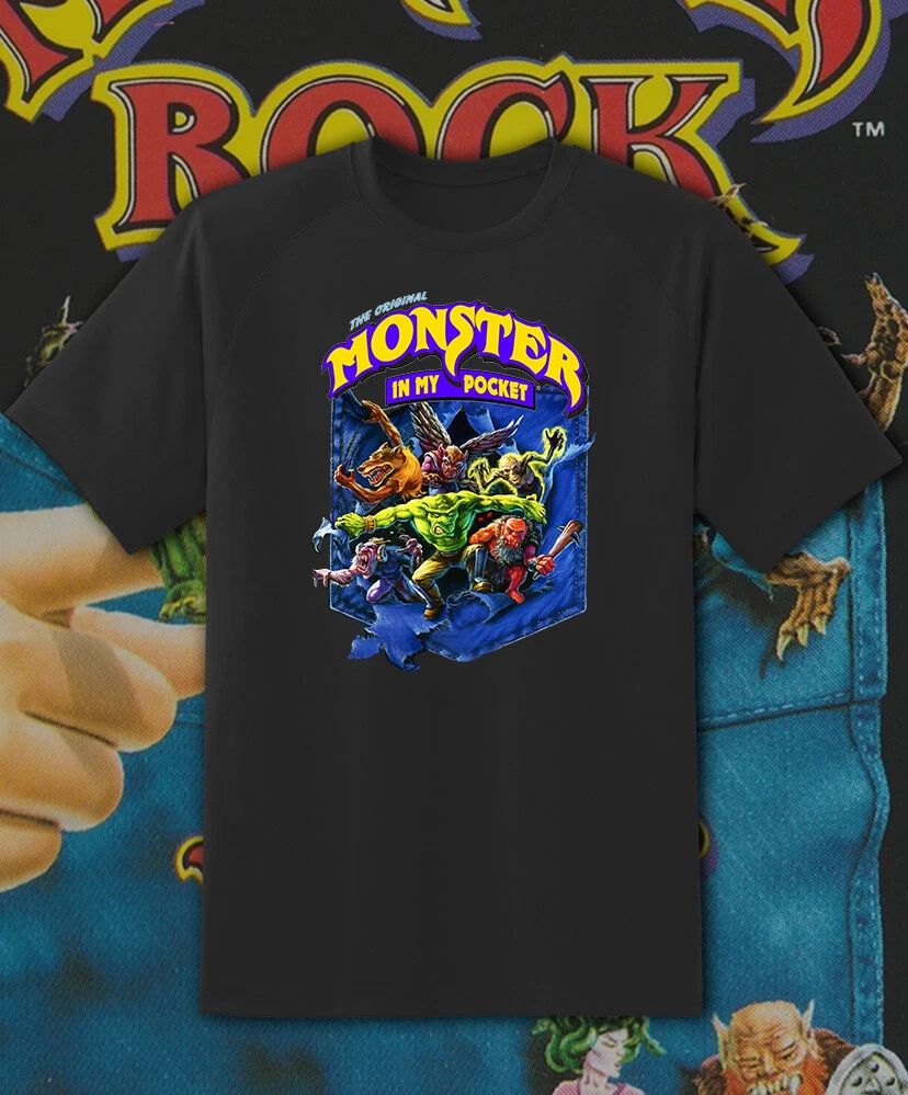 Monster In My Pocket NES Game Retro Arcade Video Game T Shirt  Fast Ship!