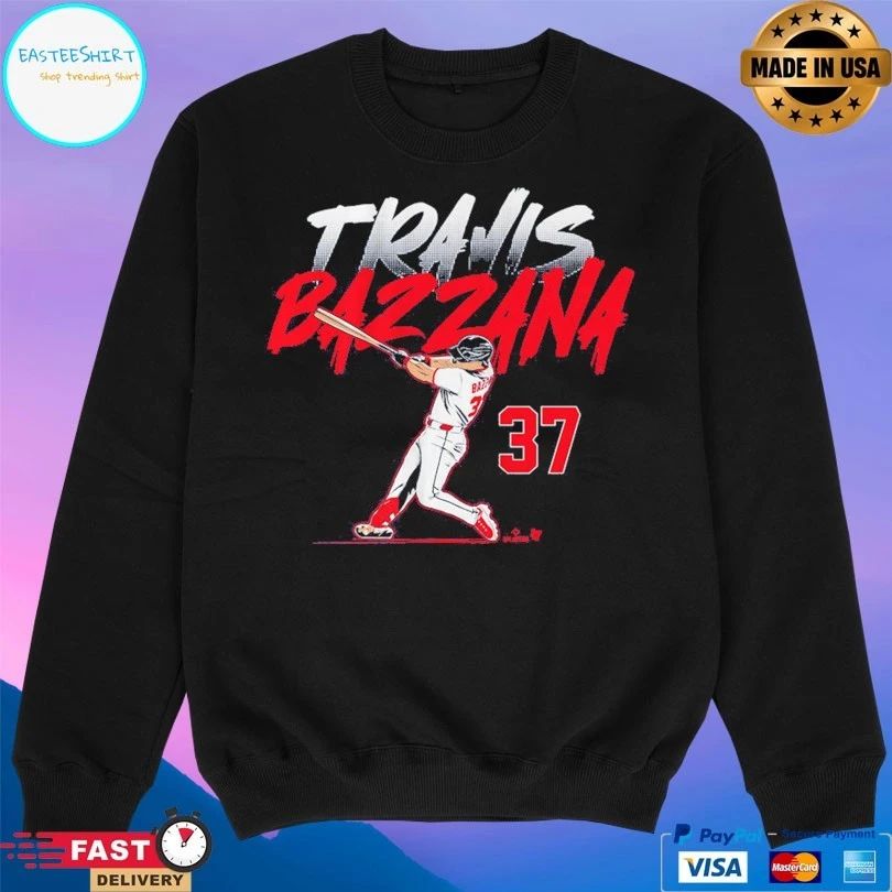 Cleveland Guardians Travis Bazzana 37 Slugger Swing Number T-shirt