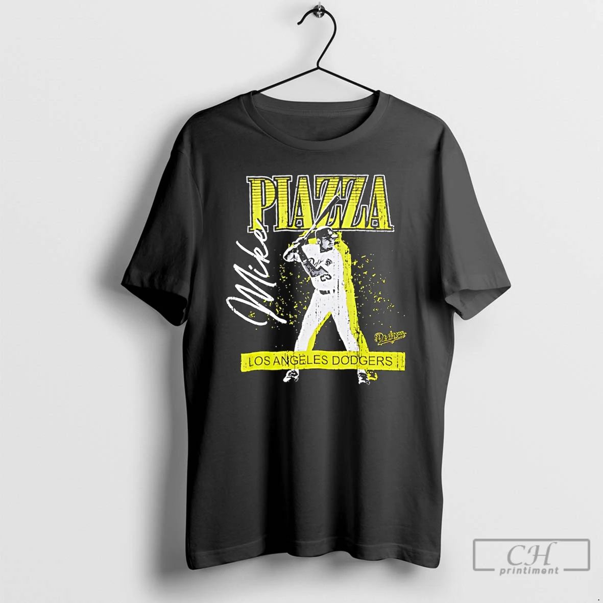 Classic Mike Piazza Los Angeles Dodgers Baseball T Shirts