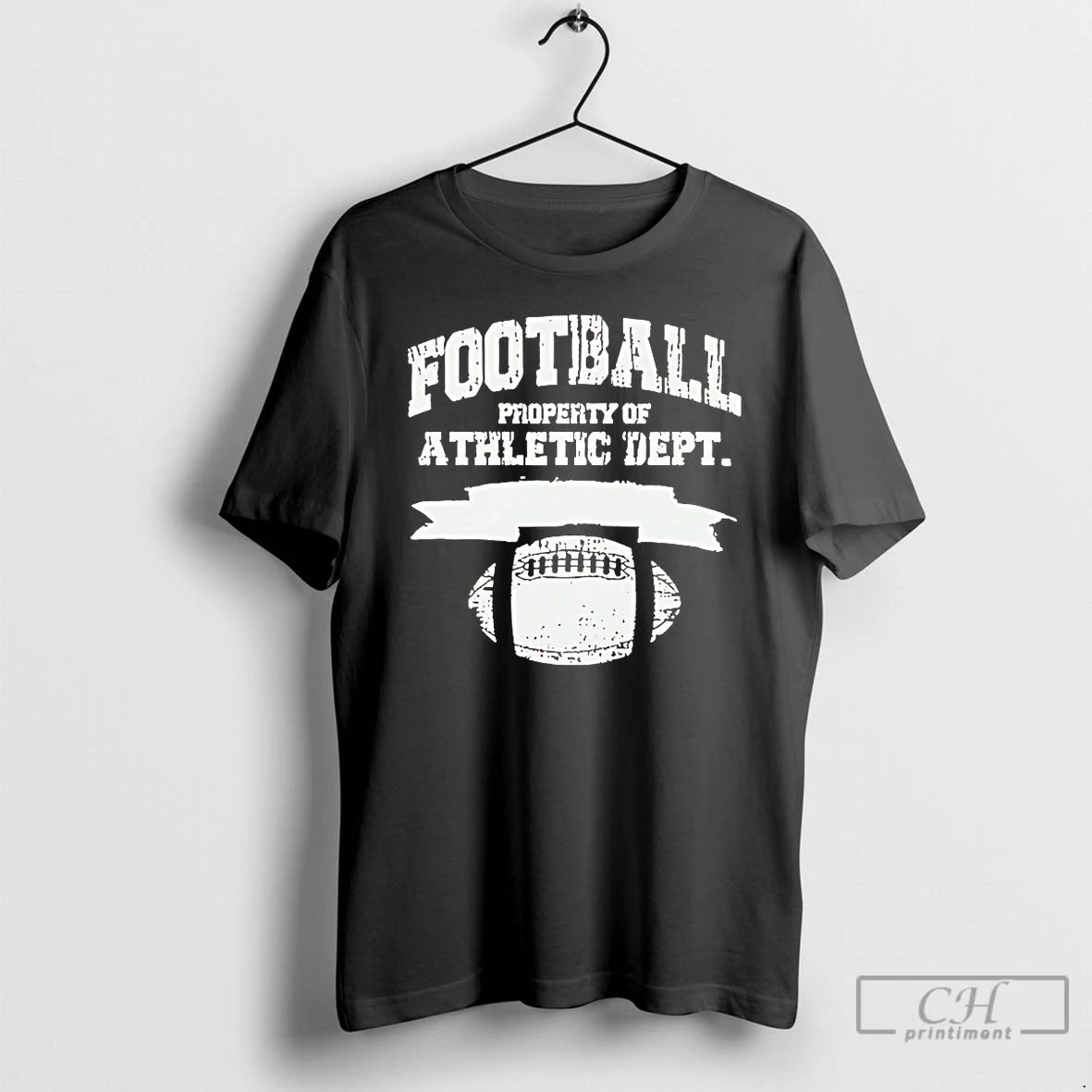 Classic Football Property Of Athletic Dept T Shirts
