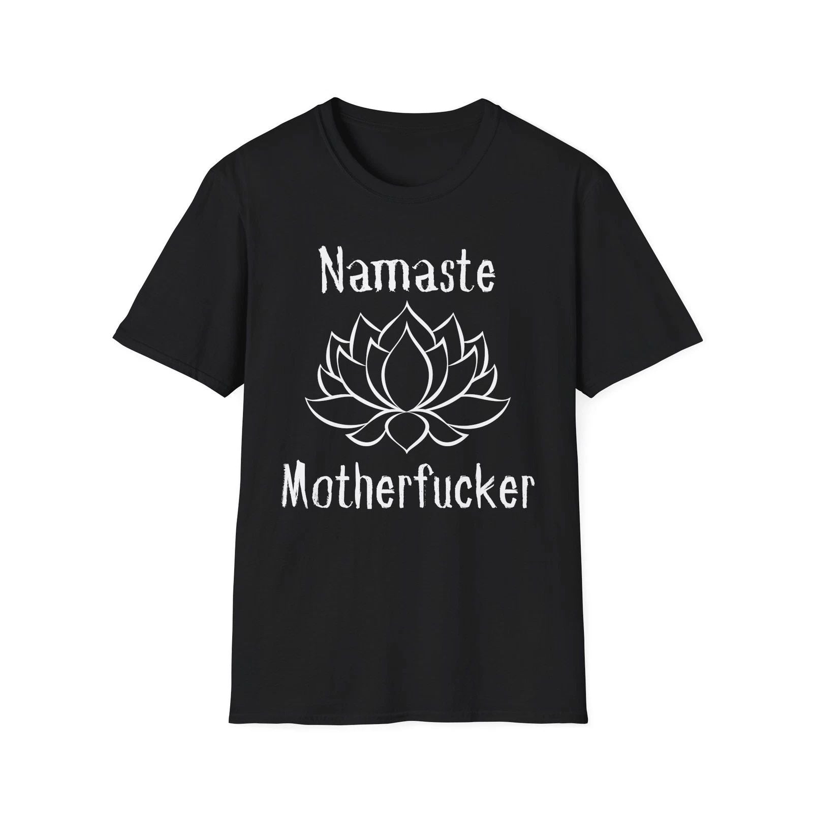 Namaste Motherf*cker Funny Yoga Meditation Yogi Gift T Shirt