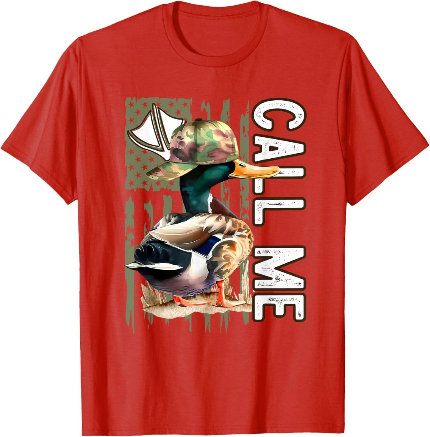 Call Me Mallard Duck Hunter Hunting Season Cute Unisex T-Shirt