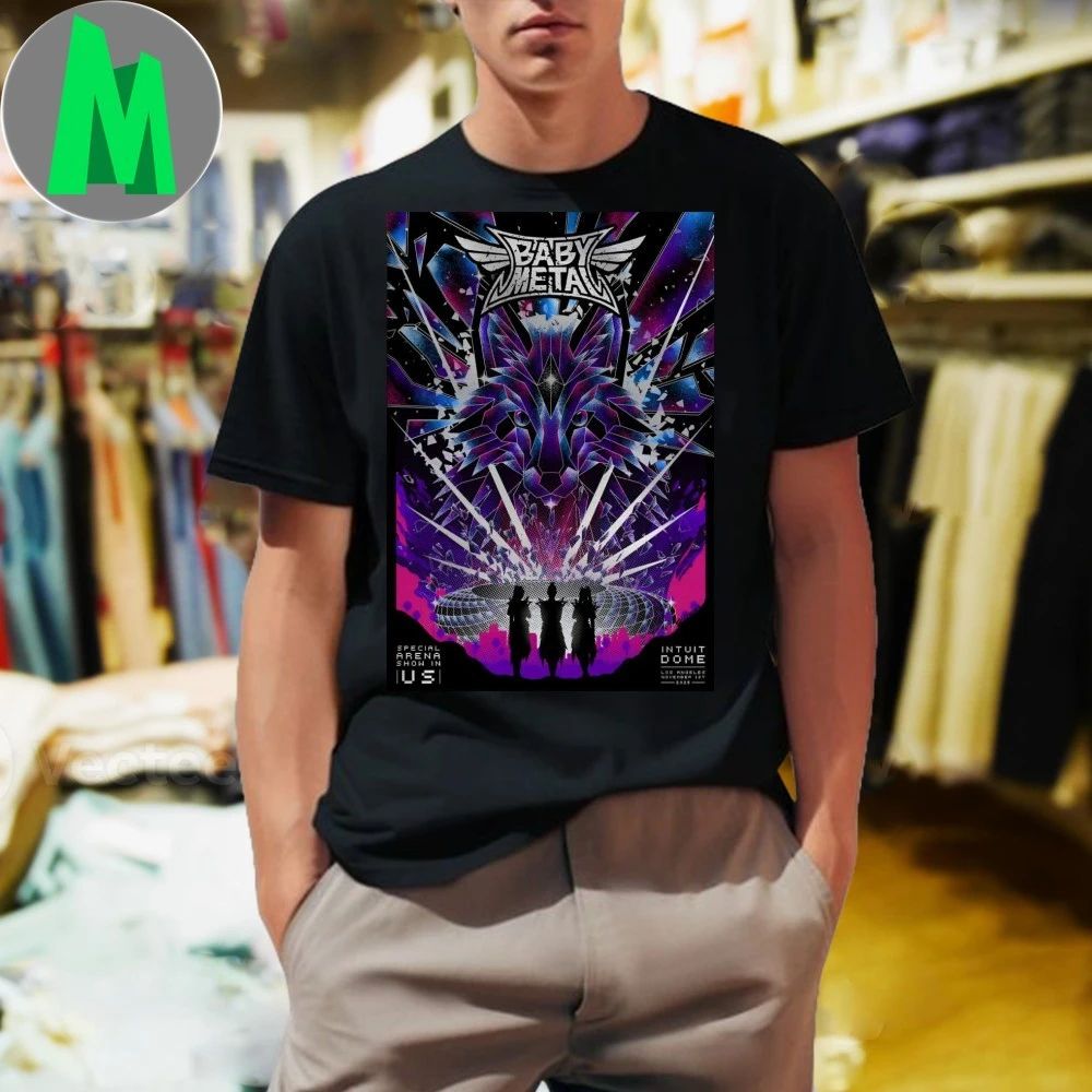 Baby Metal Los Angeles Event On Nov 1 2025 Poster Shirt
