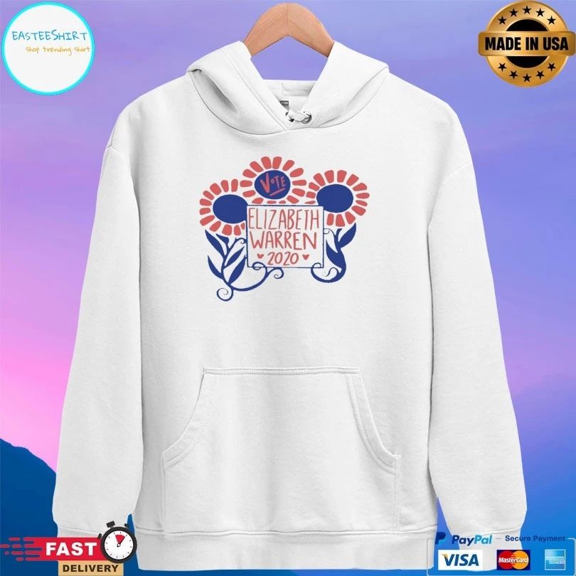 Vote Elizabeth Warren 2020 Retro T-shirt