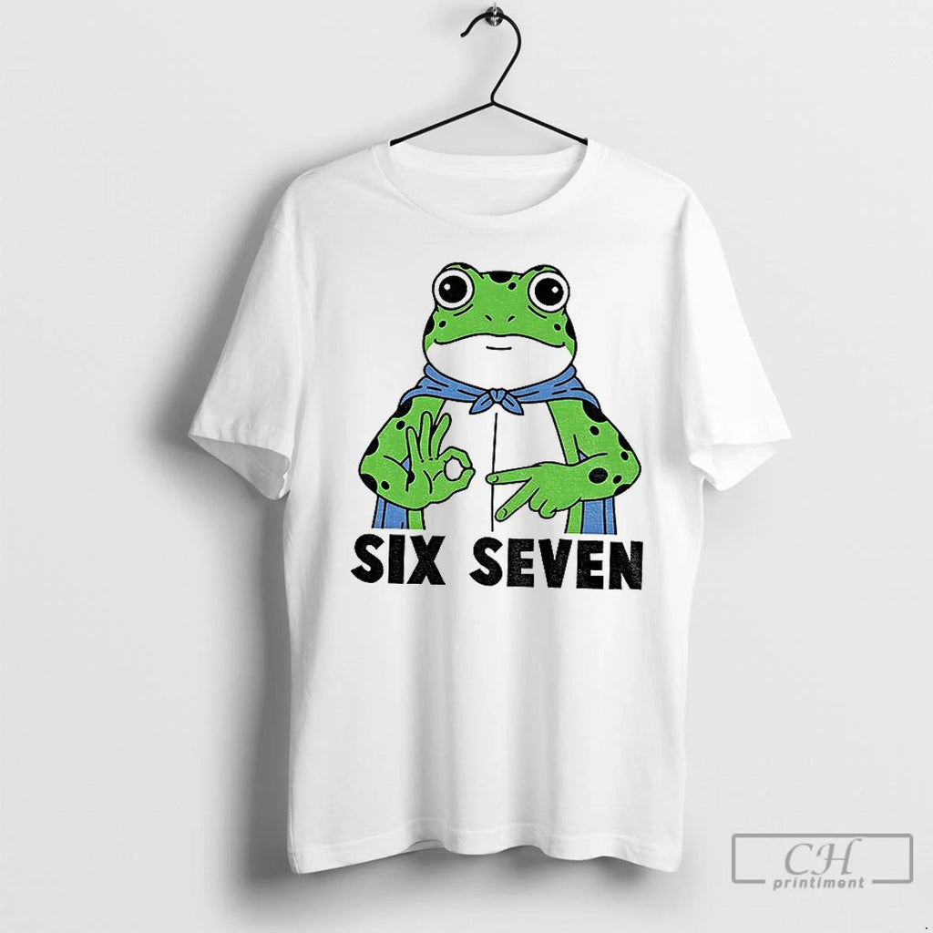 Classic Portland Frog Six Seven 6 7 Meme Political Anti Fascism