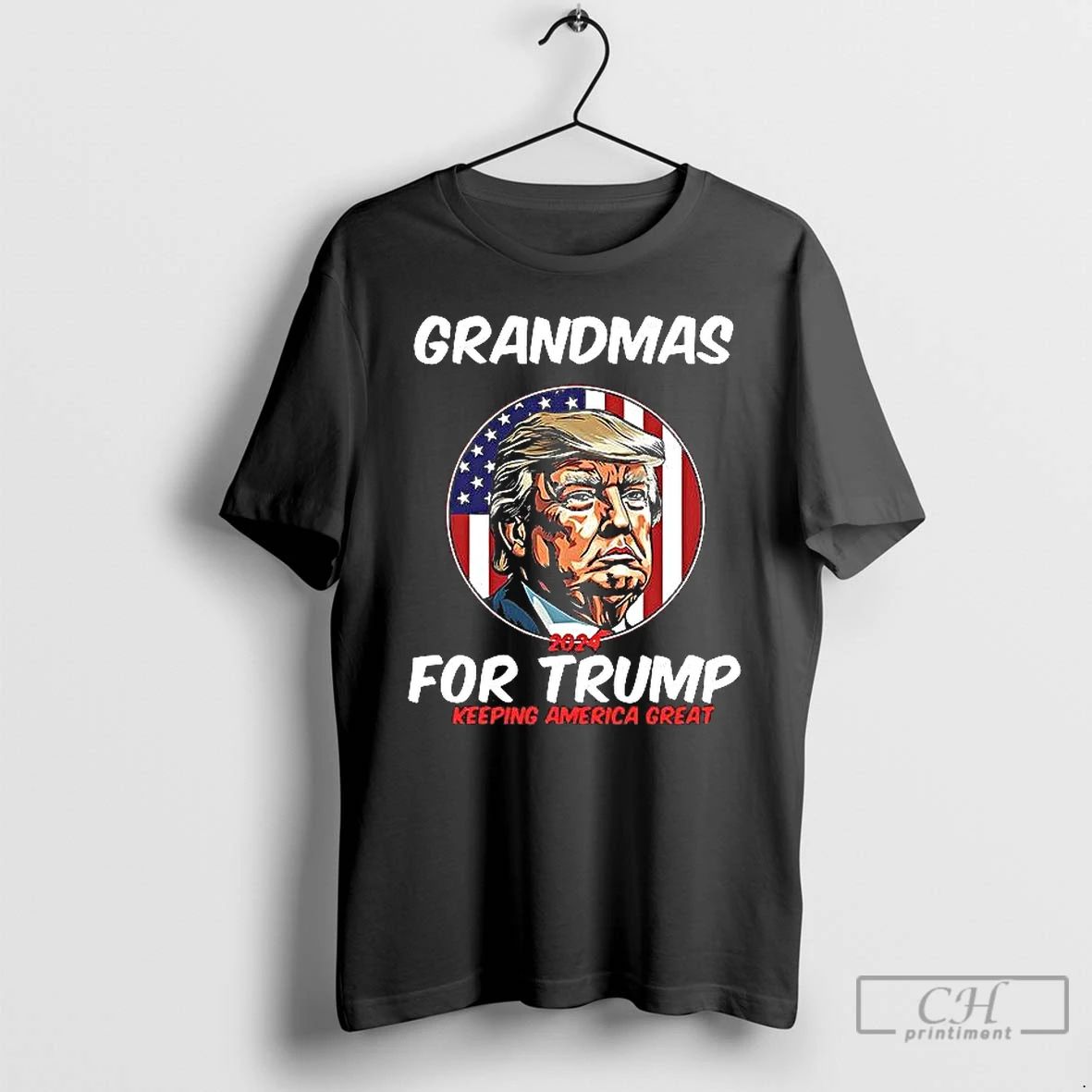 Classic Grandmas For Trump Keeping America Great T Shirts