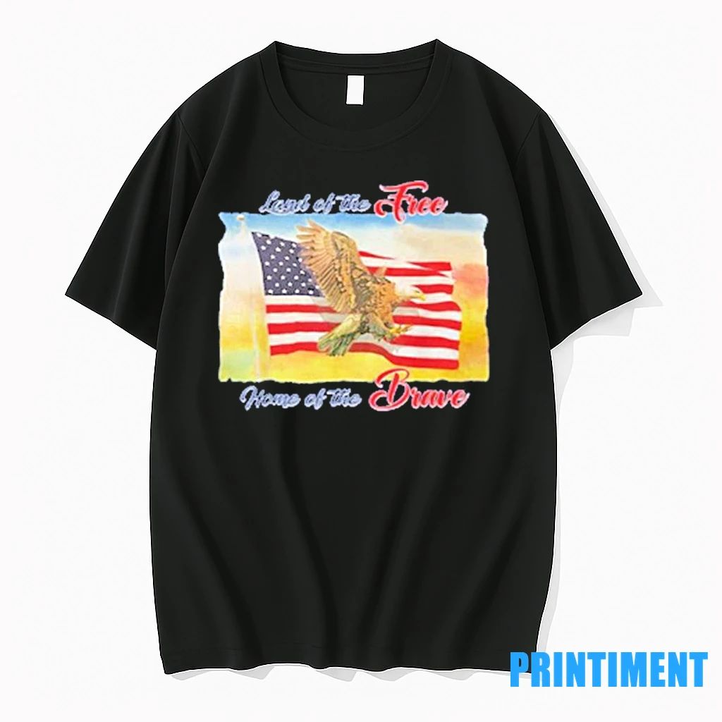 Charlie Kirk Land Of The Free Home Of The Brave Tshirts Sweater