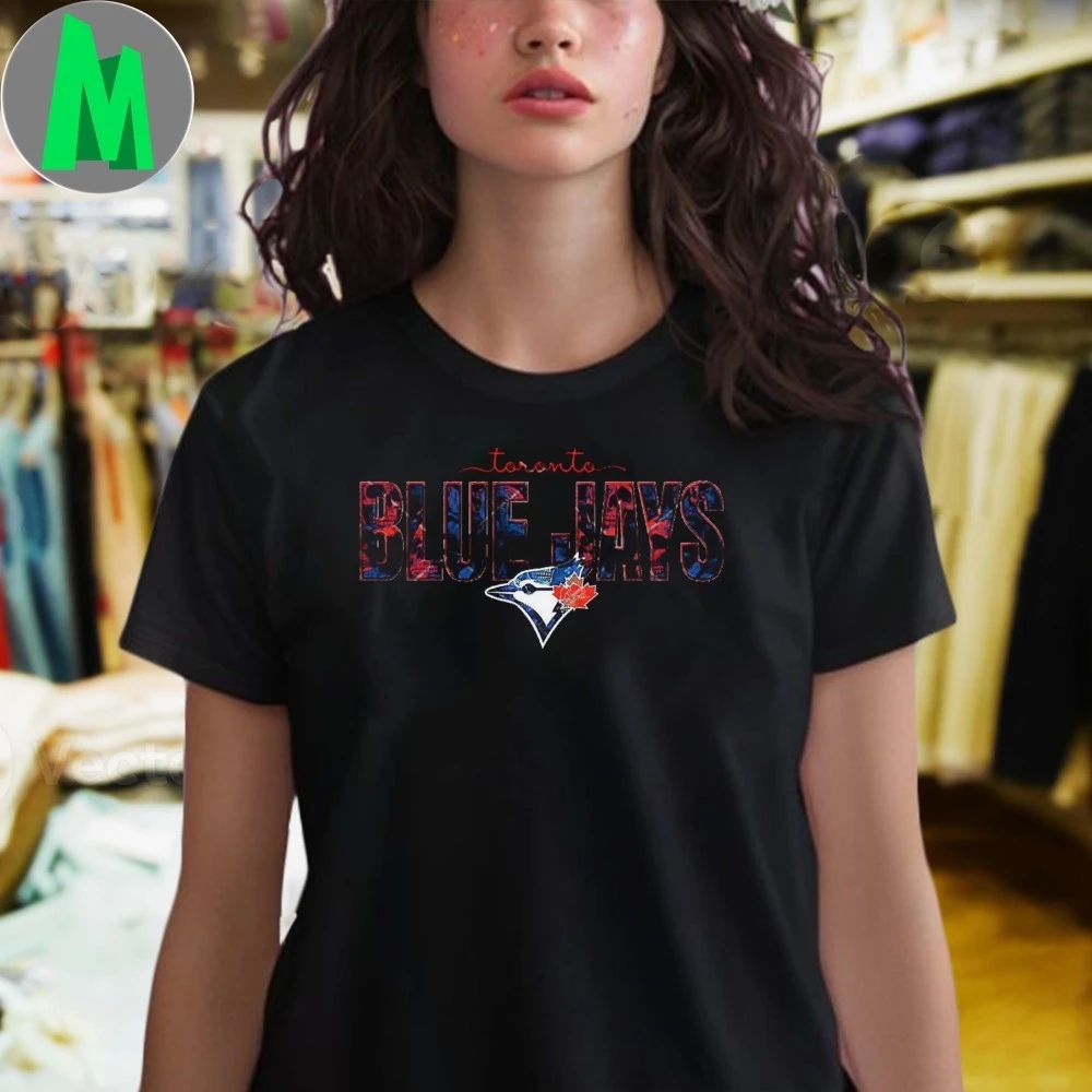Toronto Blue Jays Skull Tee Blue Jays Halloween Logo Shirt