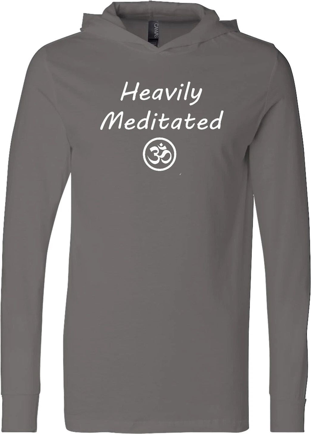 Yoga T-shirt Heavily Meditated with Om Lightweight Hoodie