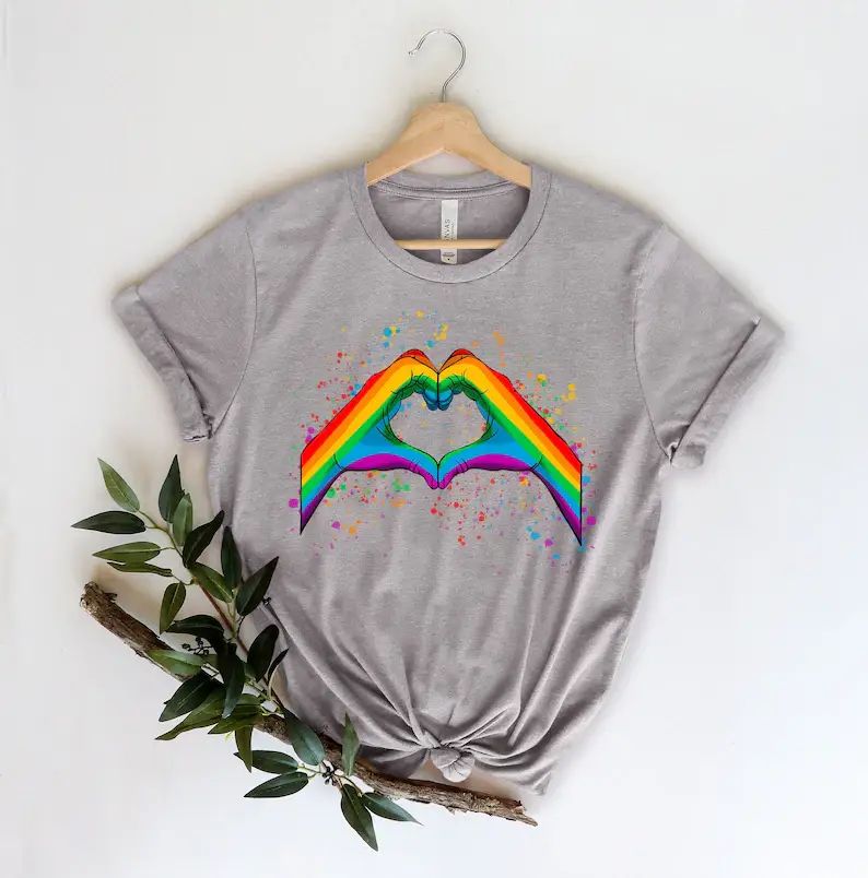 Rainbow Heart T-Shirt