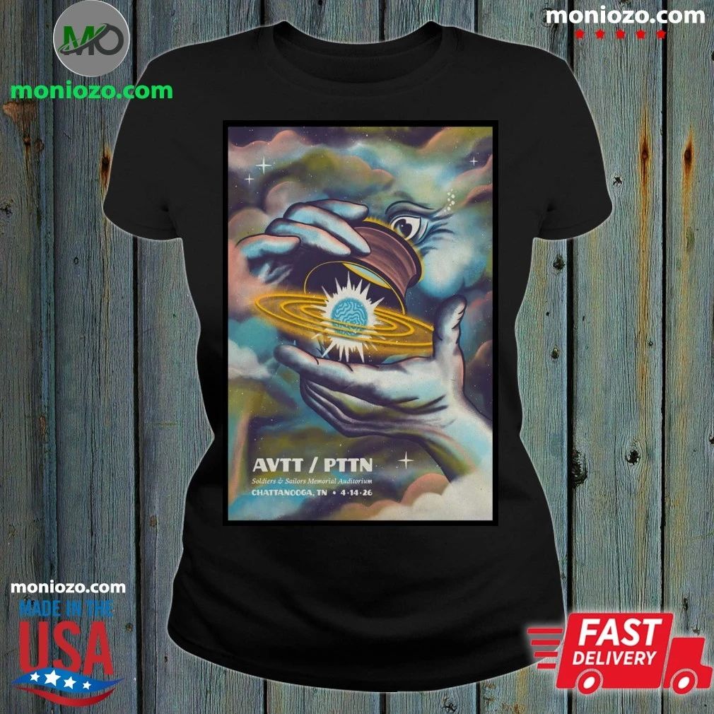 Original The Avett Brothers Apr 14 2026 Soldiers & Sailors Memorial Auditorium In Chattanooga TN Poster Shirt