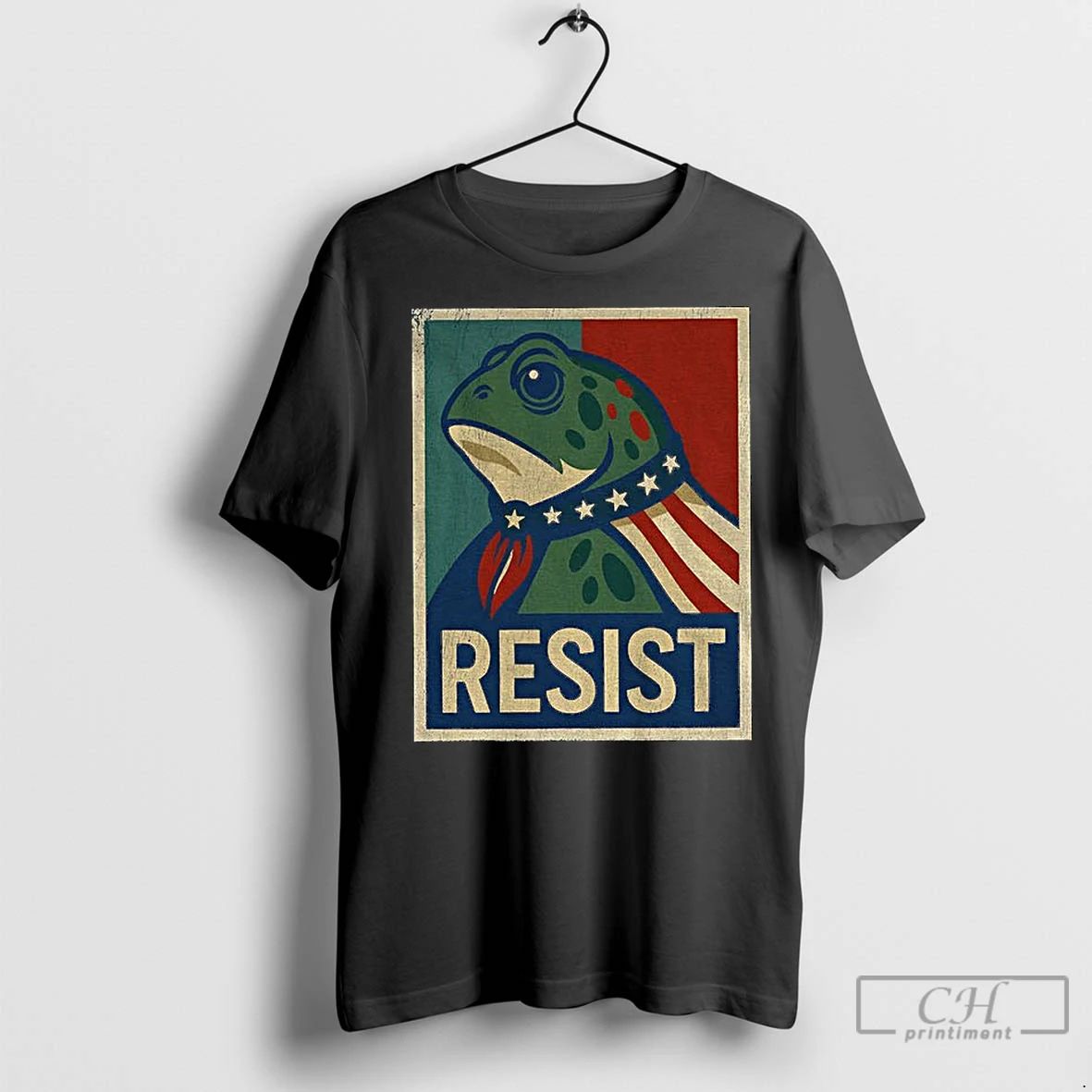 Classic Portland Resist Frog Anti Trump Hope