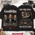 Goodfellas Mafia Culture 3D Shirt For Fans Money Power Respect 3D Shirt For Movie Fans
