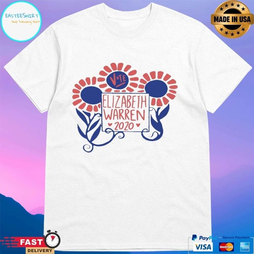 Vote Elizabeth Warren 2020 Retro T-shirt
