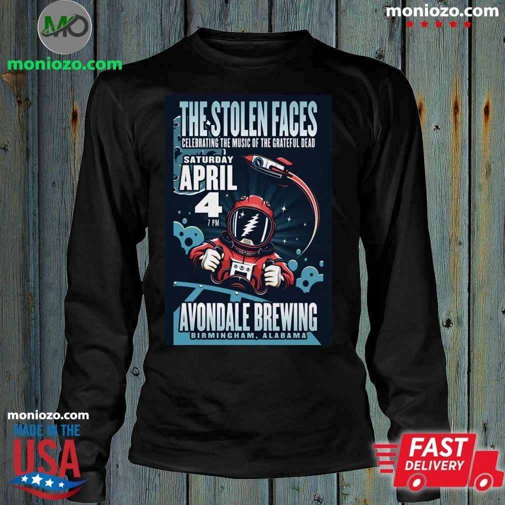 Original The Stolen Faces 4 4 2026 Birmingham AL Poster Shirt – Perfect Gift for Men & Women
