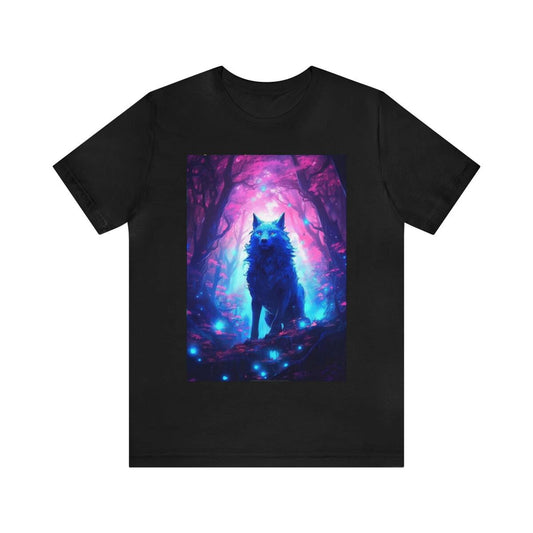 Fantasy wolf tee shirt - artist