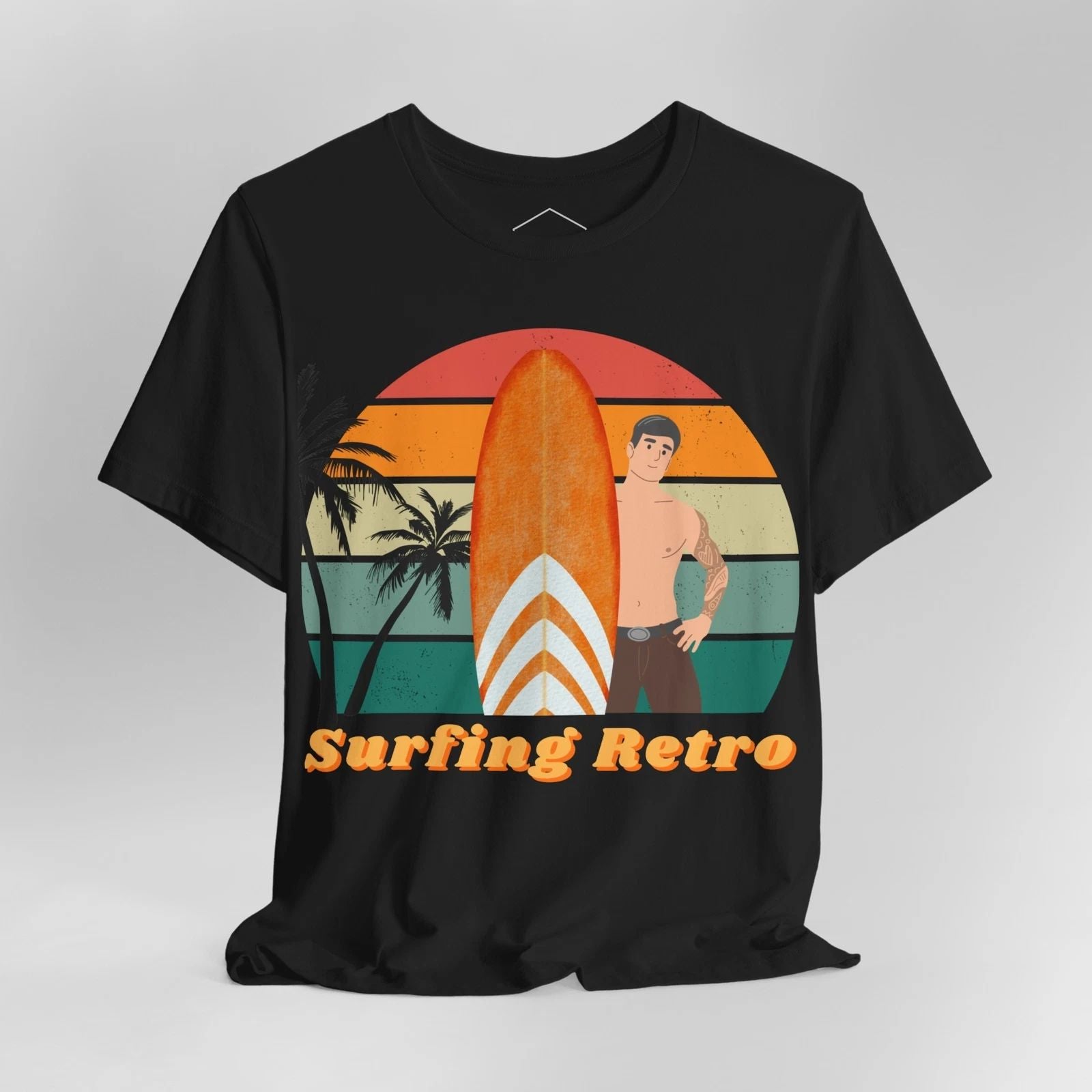 Surfing Retro - Unisex T-Shirt