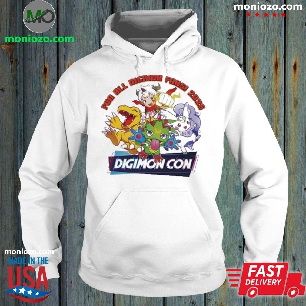Original Digimon Con 2026 Commemorative Shirt