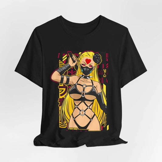 Anime Waifu Tee, D-OS Graphic Design Shirt, Unisex Anime T-Shirt, Otaku Gift,