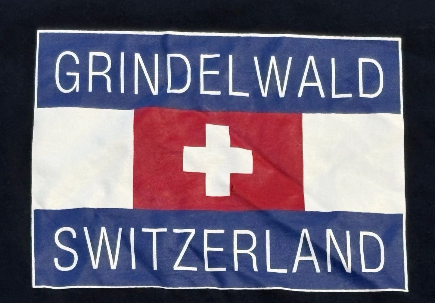 Grindelwald Switzerland Men’s M T-shirt Travel Trip Authentic Gift Tee