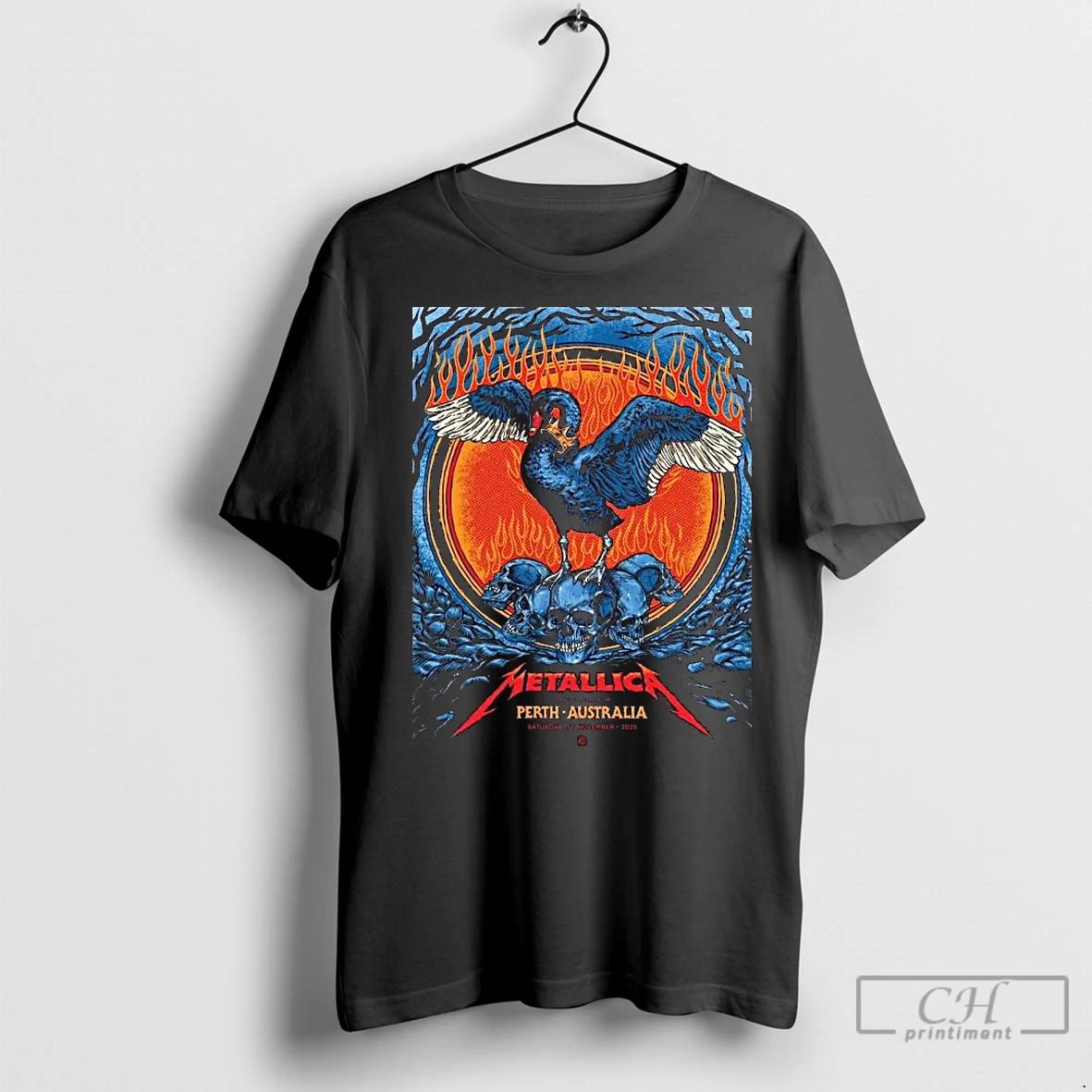 Classic Metallica M72 Perth Australia 2025 Venue At Optus Stadium On 1 November 2025 Black