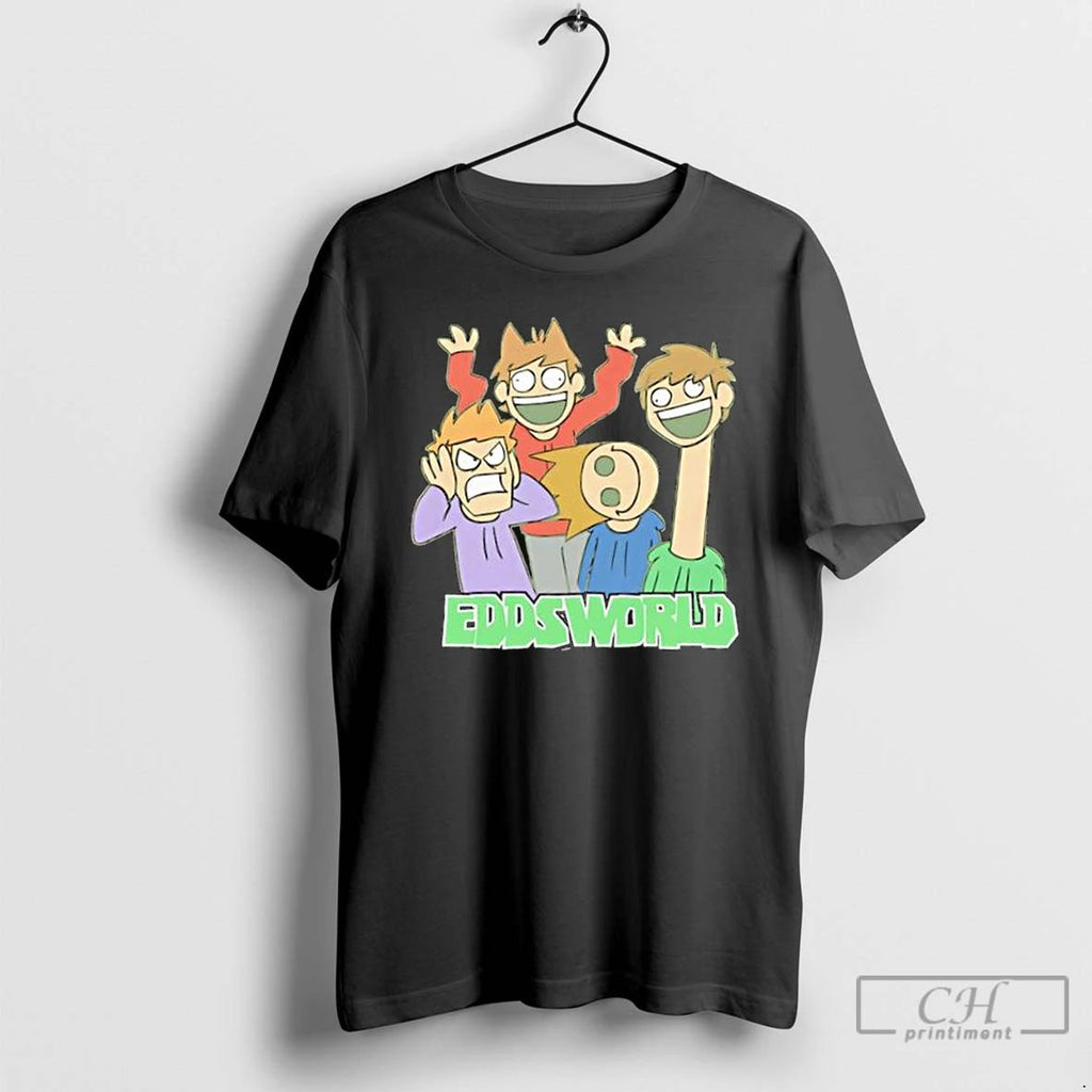 Classic Eddsworld Just A Bit Crazy Graphic T Shirts