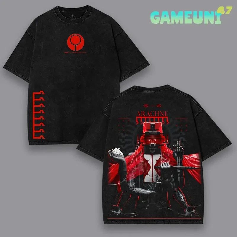 Arachne Marathon Vintage Graphic Tee Streetwear T-Shirt