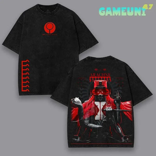 Arachne Marathon Vintage Graphic Tee Streetwear T-Shirt