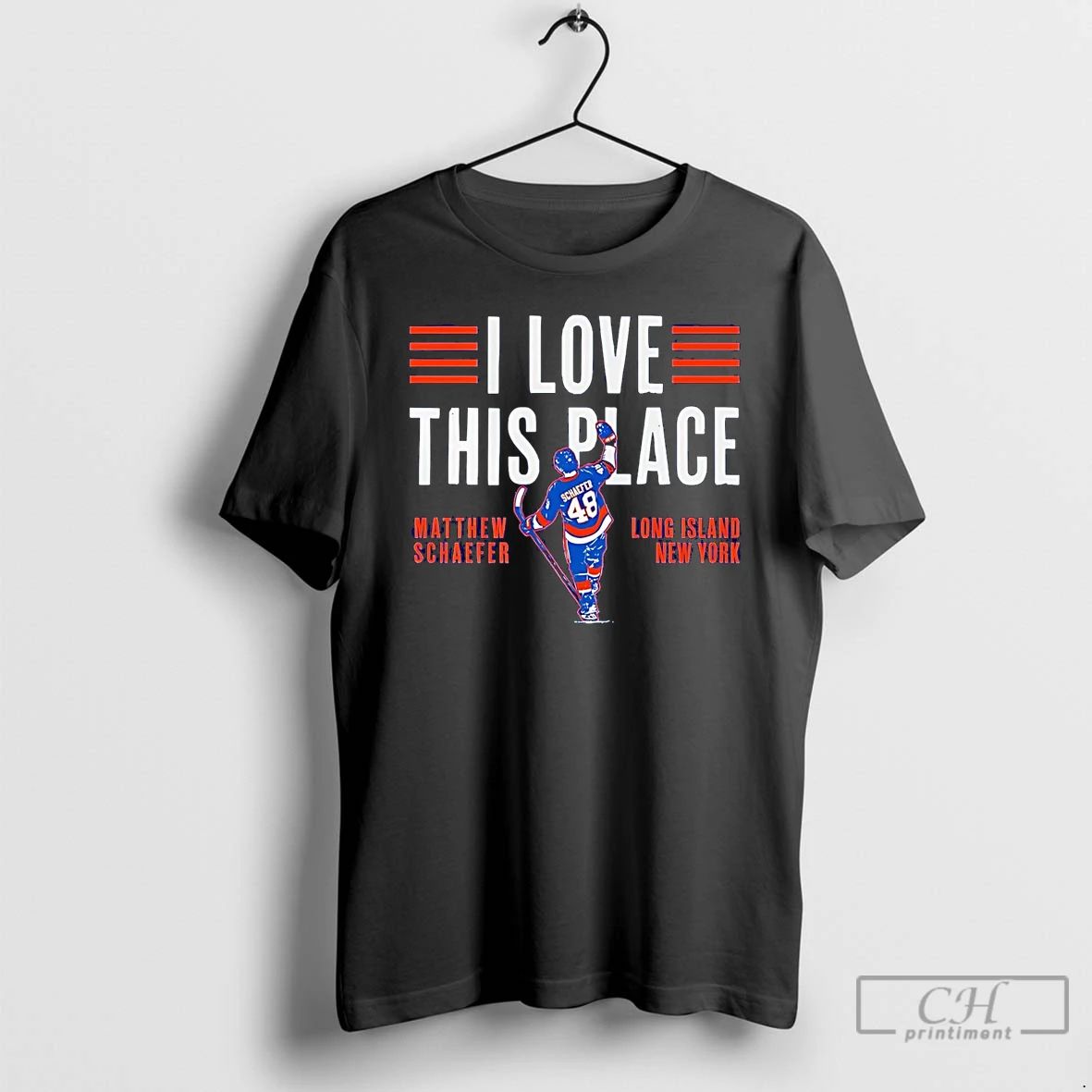 Classic Matthew Schaefer I Love This Place Long Island New York T Shirts