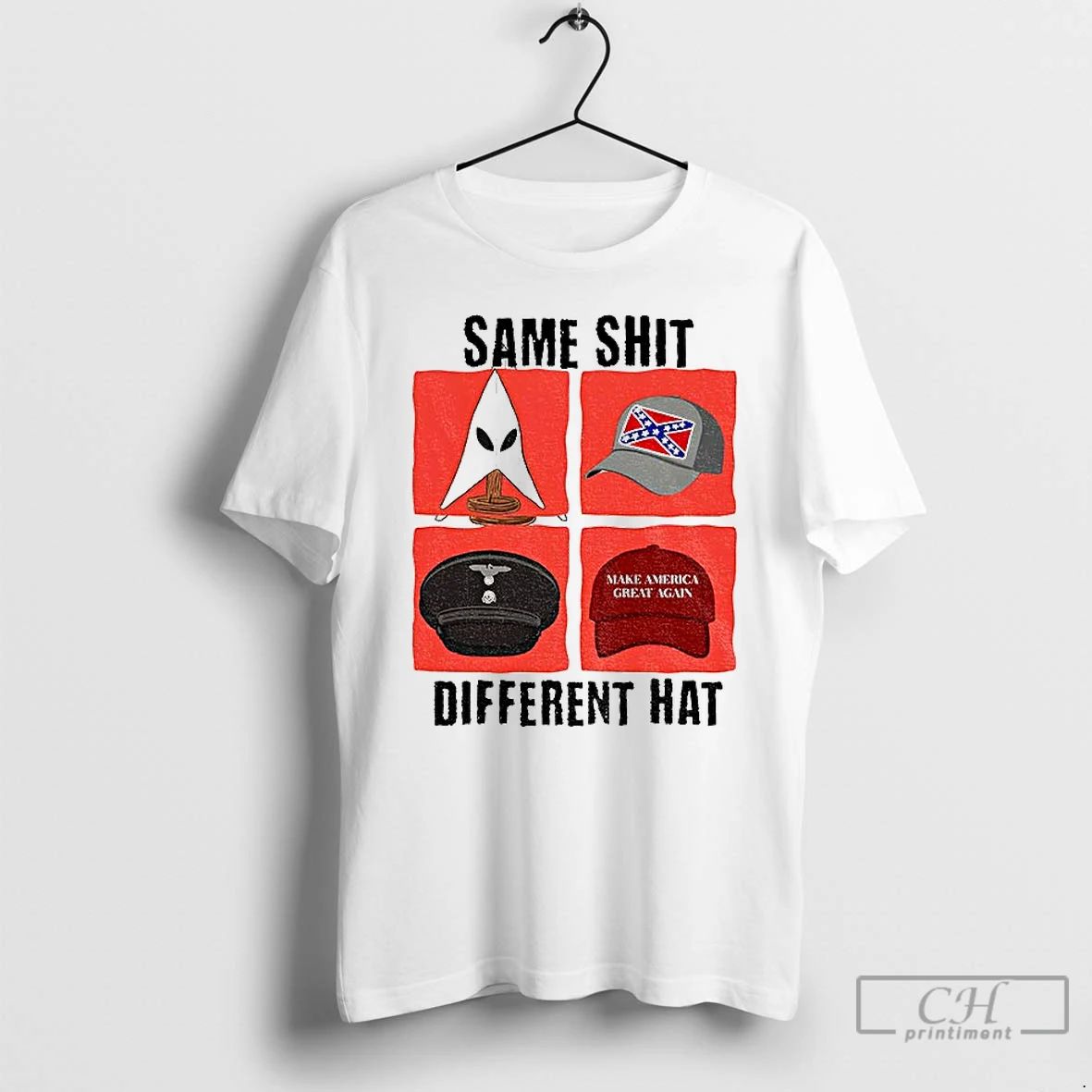 Classic Trump No Kings Protest Same Shit Different Hat T Shirts
