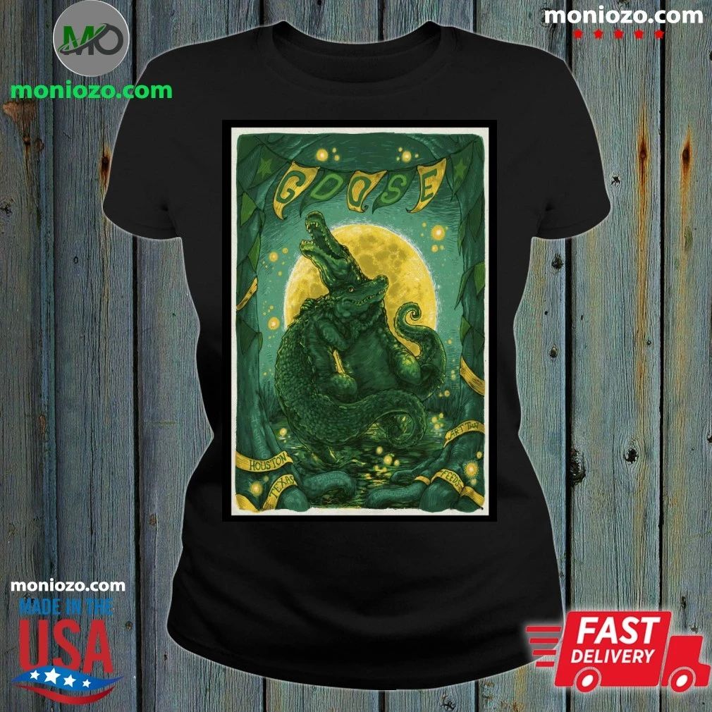 Goose Houston Bayou Music Center on 4 23 2026 Poster Shirt