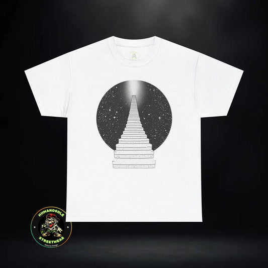 Cosmic Staircase T-Shirt | Stairway to Stars Tee