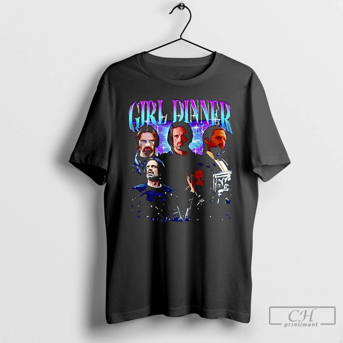 Classic Bucky Barnes Girl Dinner Graphic T Shirts