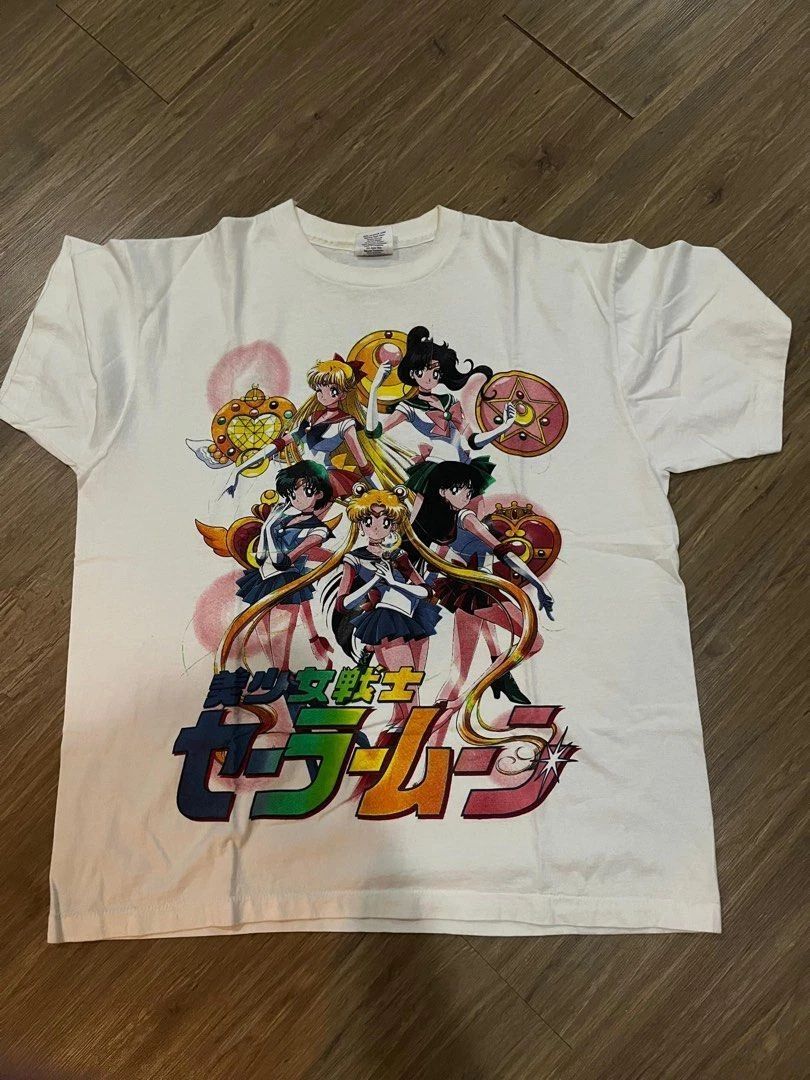 Sailor Moon Anime Short sleeve Tee classic style men women S-5XL QT971