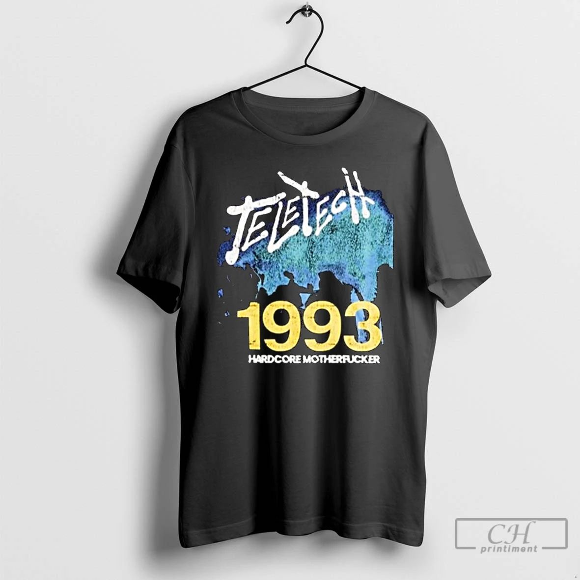 Classic Teletech Hardcore 1993 Long Sleve T Shirts