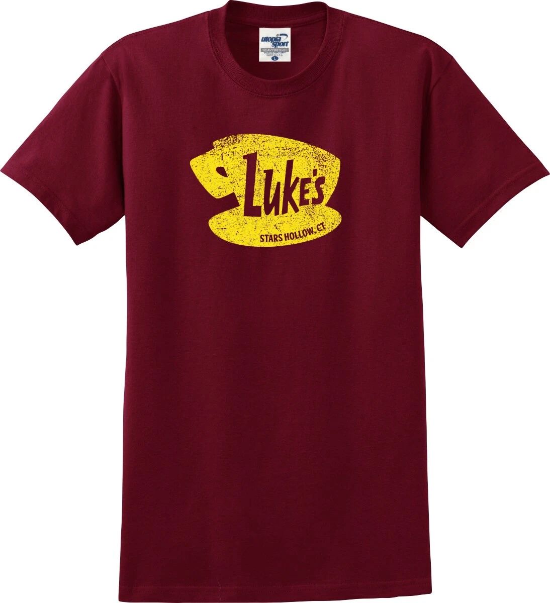 Luke's Diner Stars Hollow Connecticut Distressed Unisex T-Shirt (S-5X)