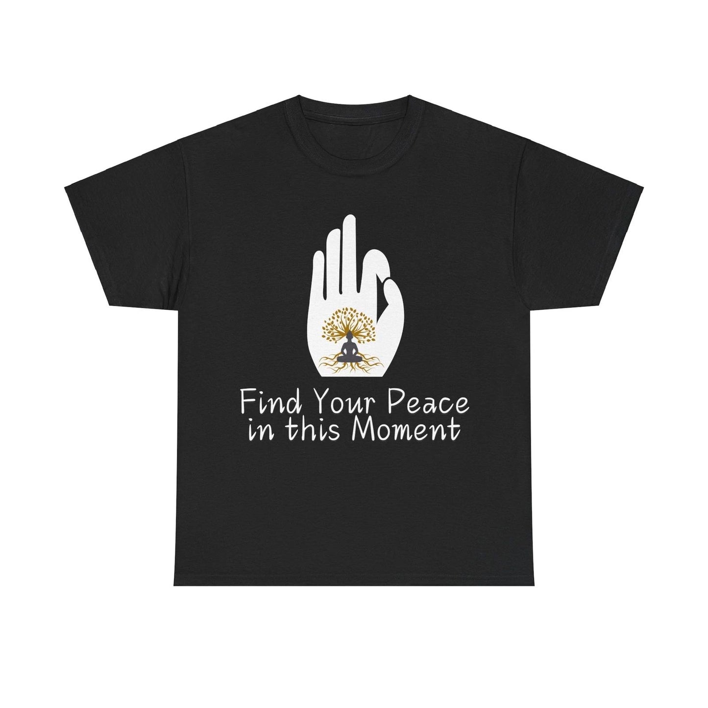 Find Your Peace T-Shirt, Relaxation Shirt, Mindfulness, Yoga Top, Spiritual Wear