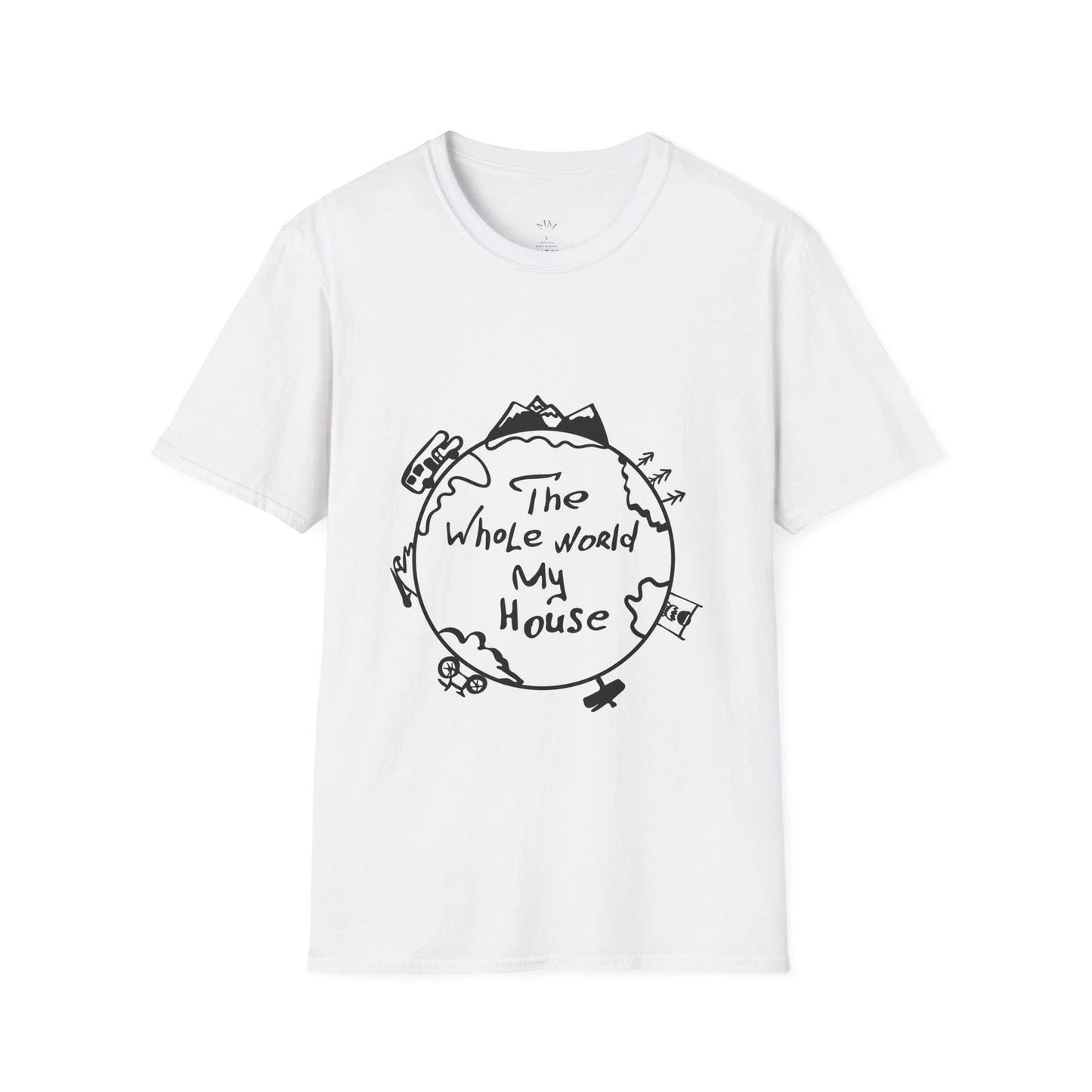 Earthy Vibes Unisex T-Shirt Eco-Friendly Fashion Travel Lover Gift