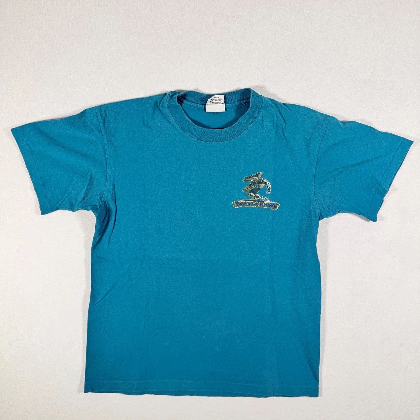 Vintage Maui and Sons T-shirt  1995 Shark Surf Shirt Medium
