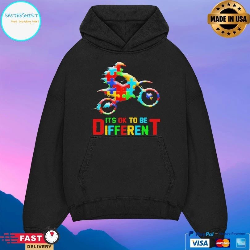 Rider It’s Ok To Be Different Autism T-shirt