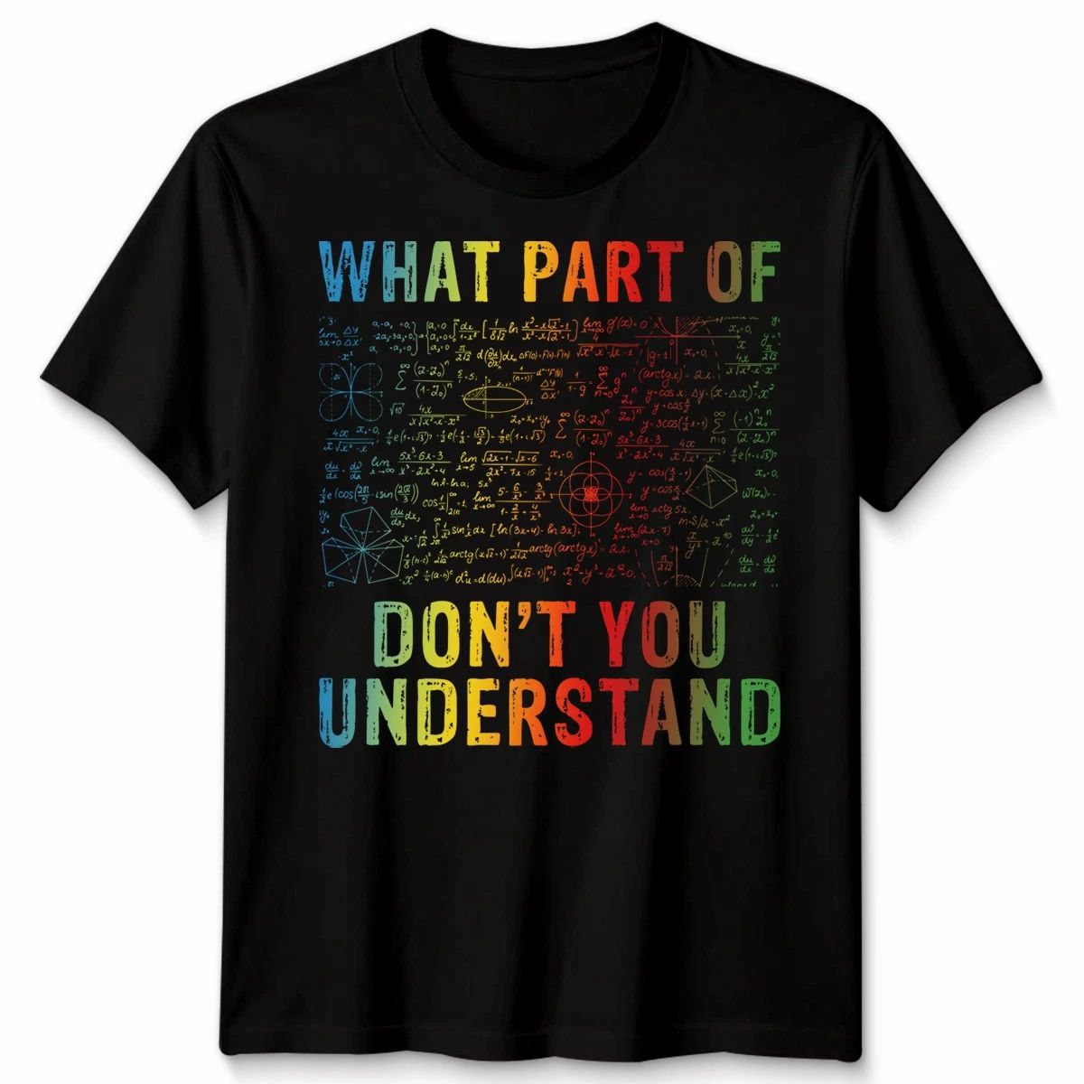 What Part Of Dont You Understand Mathematics Education Men Womens Graphic Tee