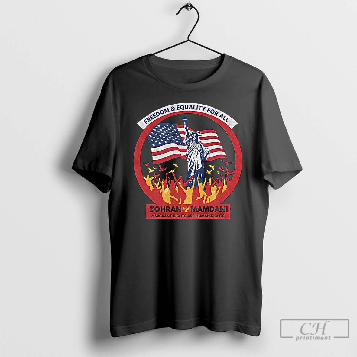 Premium Su1v3unl Statue Of Liberty Zohran Mamdani Freedom And Equality For All Immigrant Rights Are